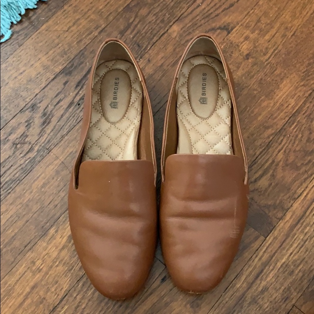 cognac leather birdies